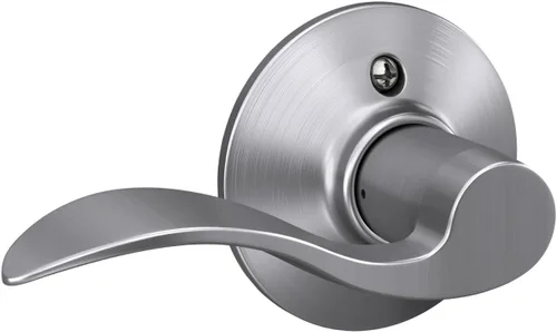 Miniatura 151 de SCHLAGE - Manija de puerta Accent con cerradura de paso libre para pasillo y armario en bronce antiguo - F10 ACC 716 Bronce Envejecido