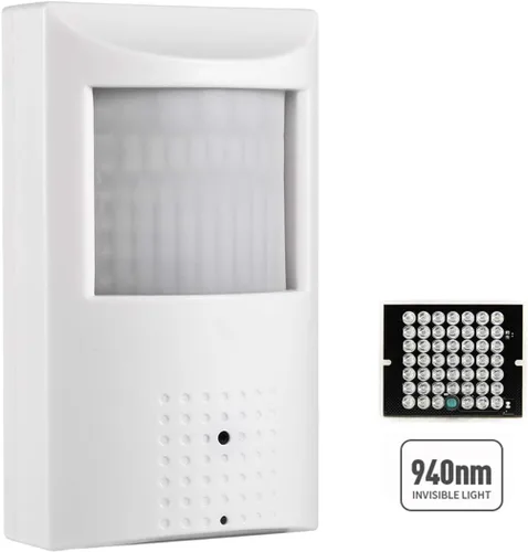 Miniatura 10 de Cámara de seguridad interior POE IP de 5MP, lente de 0.146 in 80 ° 940 nm LED invisibles IR visión nocturna mini PIR IP POE videocámara, detección