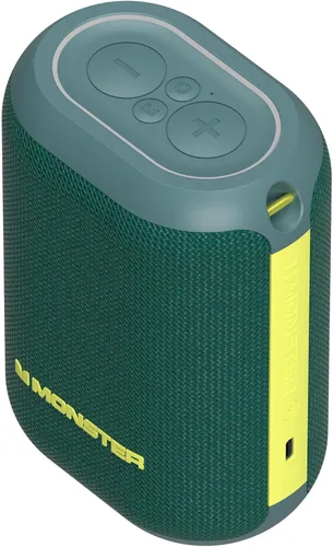 Miniatura 13 de Monster DNA Max - Altavoz Bluetooth portátil, altavoz portátil con sonido de 360 graves y almohadilla de carga inalámbrica certificada Qi de 10 W