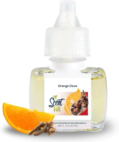 Miniatura 2 de Scent Fill Ambientador Enchufable de Naranja y Clavo, Repuestos de Aceite Perfumado, 2 Repuestos + Difusor
