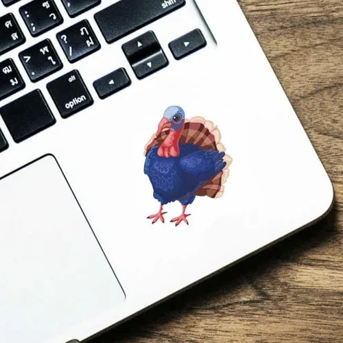 Miniatura 3 de Calcomanías de animales de granja – 50 piezas de calcomanías bonitas, PVC decorativo impermeable, vinilo, calcomanías, calcomanías para botellas