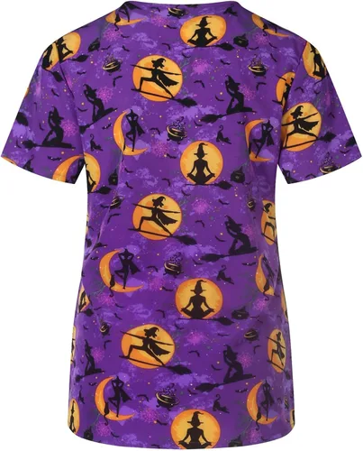 Miniatura 3 de Minty Mint Camiseta médica de Halloween para mujer