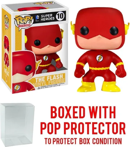 Miniatura 5 de Funko ¡Pop! DC Heroes: The Flash Figura de vinilo (con funda protectora de caja de pop)