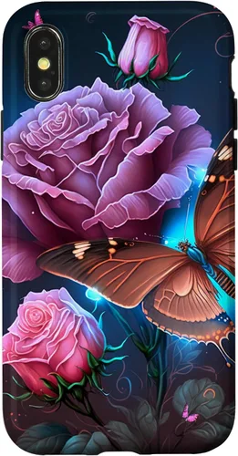 Miniatura 5 de Family Butterfly Rose Flower Firefly PC Case for iPhone 17