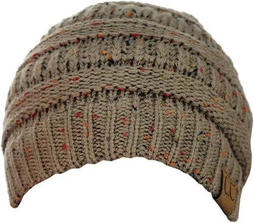 Miniatura 21 de C.C Trendy Warm Chunky Soft Stretch Cable Knit Beanie