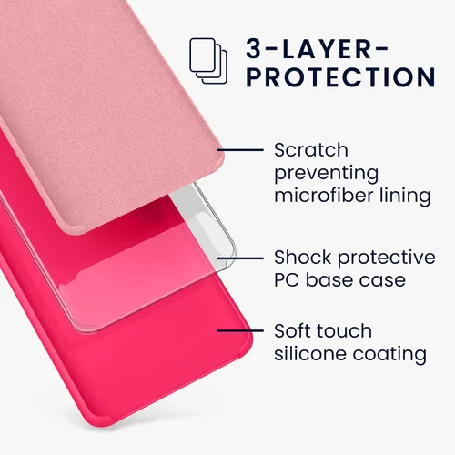 Miniatura 147 de kwmobile Funda Compatible con Google Pixel 6 Pro - Funda de teléfono de silicona TPU con acabado suave - Azul Arrecife