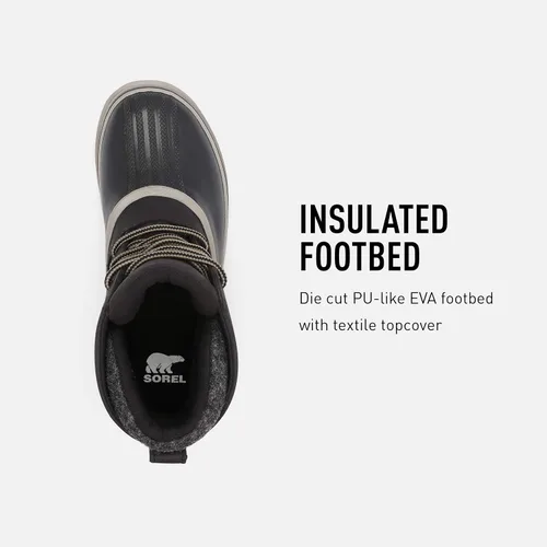 Miniatura 5 de Sorel Encaje Slimpack III para mujer, lluvia y nieve, resistente al agua, Nieve