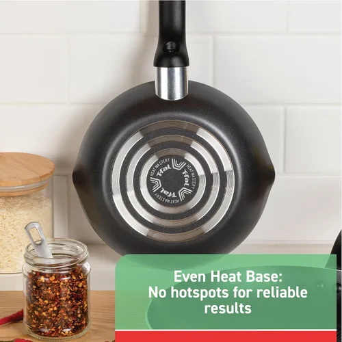 Miniatura 3 de T-fal B36282 Sartén Antiadherente Profunda con Tapa para Uso Diario con Asas Ergonómicas que se Mantienen Frescas Utensilios de Cocina, 12 Pulgadas