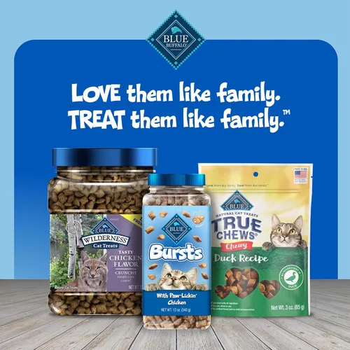 Miniatura 8 de Blue Buffalo - Premios crujientes Bursts para gatos, de pollo, tarro de 340,1 g