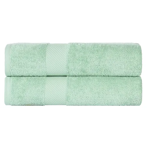 Miniatura 25 de SUPERIOR Kendell - Juego de 4 toallas de baño de algodón egipcio, absorbentes, para la ducha, artículos esenciales para el spa, toallas grandes