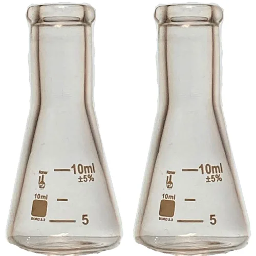 Miniatura 22 de Karter Scientific - Matraz Erlenmeyer de boca estrecha de 1000 ml, vidrio borosilicato 3.3, 213G22 (Individual) 3.3 vidrio de borosilicato, boca