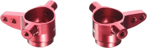 Traxxas 6837R Bloques de dirección de aluminio anodizado rojo 6061-T6 (par)