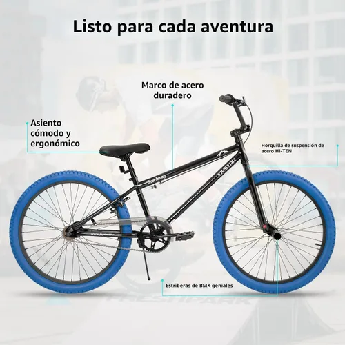 Miniatura 2 de JOYSTAR Brockway Freestyle - Bicicletas BMX para niños de 20 pulgadas y 24 pulgadas, bicicletas para niños de 6 a 14 años y ciclistas de nivel