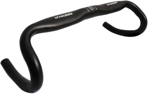 Upanbike Bicicleta de Carretera de Engranaje Fijo, Manillar Curvo de Aleación de Aluminio, Barra de 31,8mm de Diámetro y 420mm de Largo