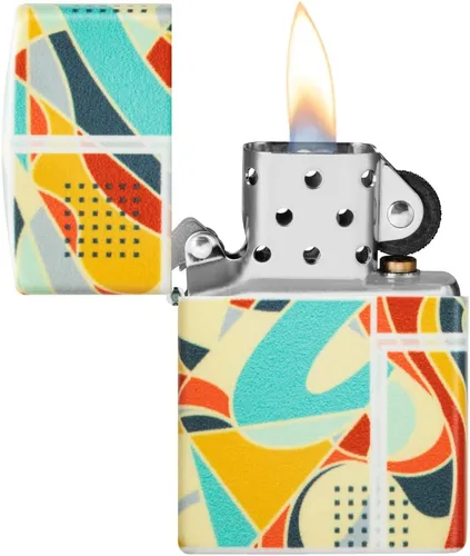 Miniatura 4 de Zippo Pinturas Abstractas Diseño Color 540 Encendedor De Bolsillo