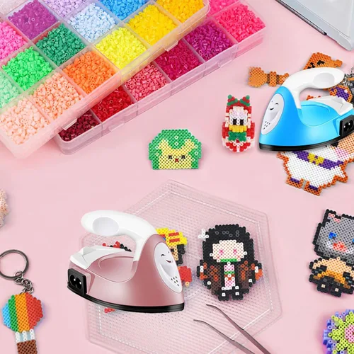 Miniatura 5 de Mini prensa de hierro para manualidades, mini máquina de prensa de calor para camisetas, zapatos y sombreros, pequeños proyectos de vinilo