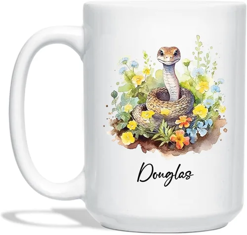Miniatura 16 de Taza de café de bisonte personalizada de 11 onzas y 15 onzas, taza de té blanca de bisonte bebé, regalos para niñas, niños, niñas, niños, mejores