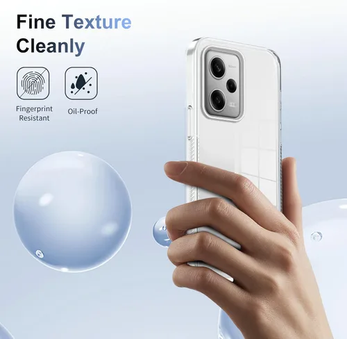 Miniatura 6 de Funda para Xiaomi Redmi Note 12 Pro Compatible con Xiaomi Redmi Note 12 Pro Phone Case Cover HRFH-GT Blanco