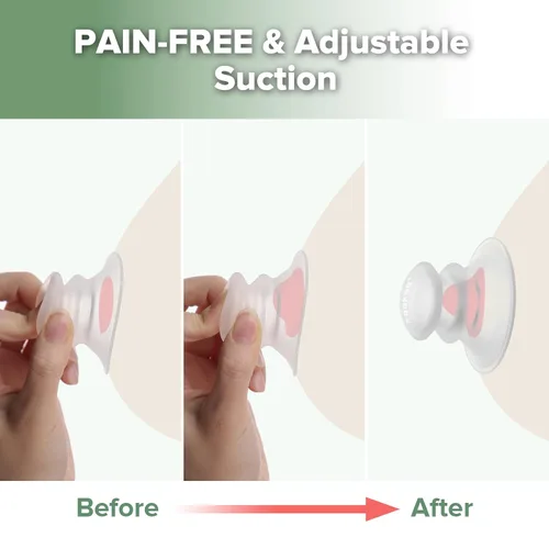 Miniatura 3 de haakaa Corrector de pezones de silicona para pezones planos, cortos o invertidos, corrector de pezón invertido para lactancia materna con diámetro