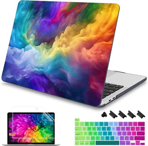Miniatura 40 de Mektron Funda para MacBook Pro de 16 Pulgadas A2141 Versión 2019 con Pantalla Liquid Retina/Touch ID, Carcasa Rígida de Plástico con Funda