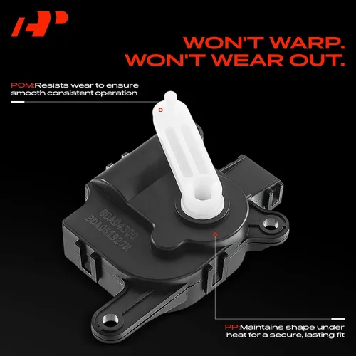 Miniatura 4 de A-Premium Actuador de puerta de mezcla de calentador HVAC, compatible con Hyundai Accent 2006-2011, principal, entrada de aire, reemplazo #