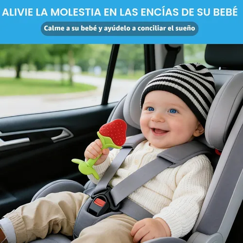 Miniatura 4 de Mordedores para la dentición (paquete de 5) - Juego de mordedores de dentición para bebés Tinabless, sin BPA, naturales orgánicos seguros