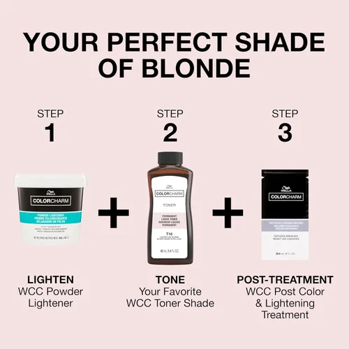 Miniatura 8 de COLORCHARM Permanent Liquid Hair Toners Neutralize Brass Healthy-Looking Blondes Tones Vegan & Free of Parabens T15 Rubio Beige Pálido