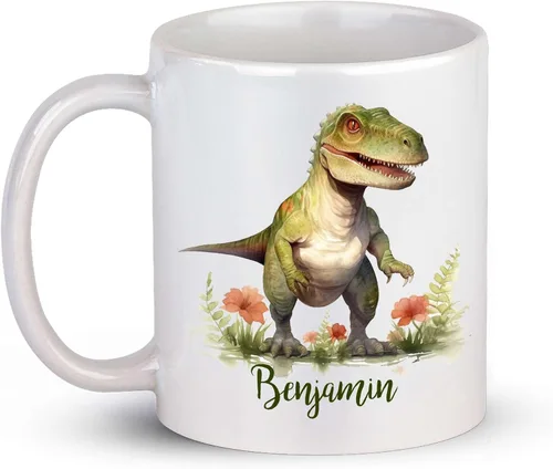 Miniatura 13 de Troodon My Spirit - Taza de café personalizada con nombre personalizado, taza de café de dinosaurio para amantes de los dinosaurios, tazas