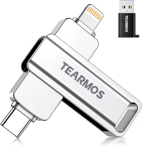 Miniatura 13 de Memoria Stick de 512 GB para iPhone Flash Drive, almacenamiento de teléfono para fotos y videos, copia de seguridad de archivos, compatible con Rosa