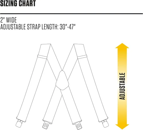 Miniatura 6 de Carhartt Tirantes elásticos de dos tonos A0005520 Rugged Flex® para hombre