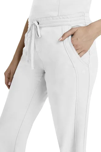 Miniatura 4 de Healing Hands Pantalón de hospital de etiqueta púrpura para mujeres modelo Taylor 9095 2 con cordón y 2 bolsillos