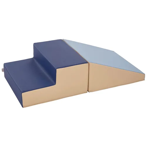 Miniatura 14 de ECR4Kids Softzone Little Me Climb and Slide, conjunto de juego para niños pequeños, contemporáneo, 2 piezas