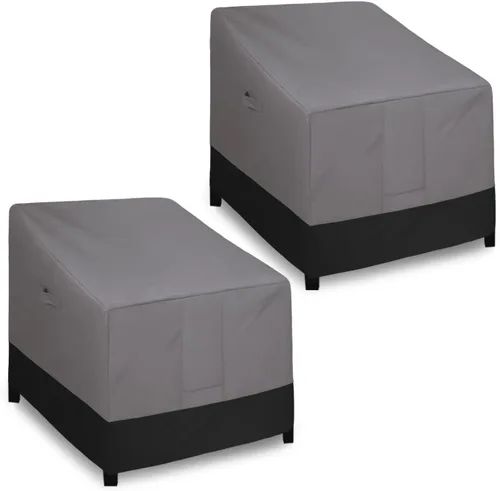 Miniatura 13 de Easy-Going Funda para Silla Apilable de Exterior Resistente, Funda para Silla de Patio Impermeable, Funda para Muebles de Exterior Resistente al