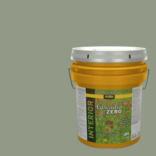 Miniatura 6 de Rodda Paint CASCADIA ZERO - Pintura plana e imprimación para interiores en uno, cuarto de galón, piel bronceada
