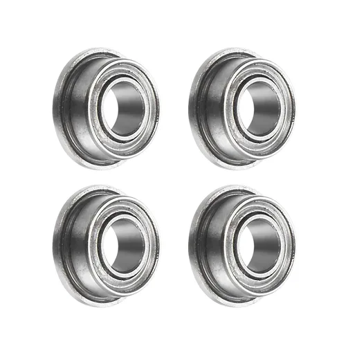 Miniatura 27 de uxcell Rodamiento de bolitas con bridas F683ZZ, 20pcs 0.118x0.276x0.118 in Acero cromado doble blindado ABEC1 cojinetes de brida