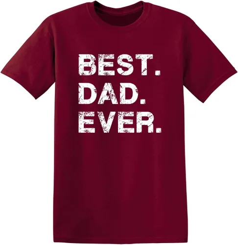 Miniatura 25 de Feelin Good Tees El mejor regalo de papá para papá, camiseta gráfica divertida del Día del Padre "Best Dad Ever" Camisetas gráficas novedosas