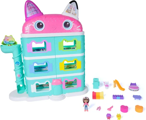 Miniatura 6 de DREAMWORKS GABBY'S DOLLHOUSE: Gabby's Cat Dollhouse, figura inspirada en películas y accesorios, juguetes para niños y niñas a partir de 3 años