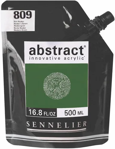 Miniatura 9 de SENNELIER Pintura acrílica abstracta innovadora para cuerpo pesado, bolsa de 16.9 fl oz, blanco titanio