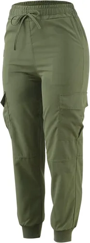 Miniatura 2 de SobeiKre Pantalones cargo de gran tamaño para mujer, pantalones deportivos holgados de cintura baja con cordones, pantalones de entrenamiento