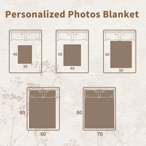 Miniatura 4 de Manta personalizada para el mejor papá, regalos personalizados para hombres, mantas personalizadas con fotos, texto para papá, marido, familia