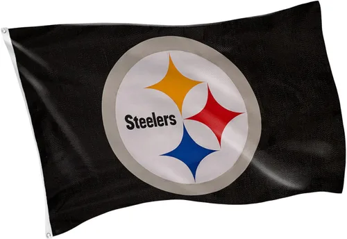 Miniatura 54 de Team Sports America NFL Buffalo Bills - Bandera duradera de 3 x 5 para exteriores con ojales, bandera y pancarta resistentes para jardín al aire
