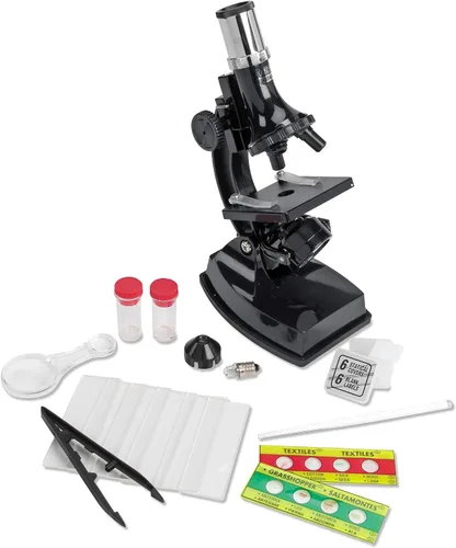 Miniatura 2 de Learning Resources Microscopio Elite - Microscopio para niños, juguetes científicos para niños, 21 piezas