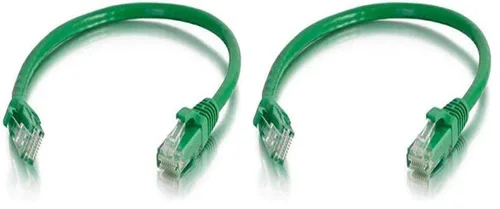 Miniatura 91 de C2G/Cables to Go 27872 Cable de red Ethernet cruzado Cat6 sin blindaje (UTP) sin enganche, amarillo (2,13 metros/7 pies)