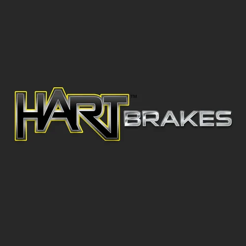 Miniatura 6 de Hart Brakes Kit de frenos y rotores traseros delanteros Pastillas de freno delanteras y traseras Rotores y pastillas de freno Pastillas