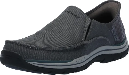 Miniatura 8 de Skechers USA Expected - Zapatos sin cordones de lona Cayson Moc Toe para hombre