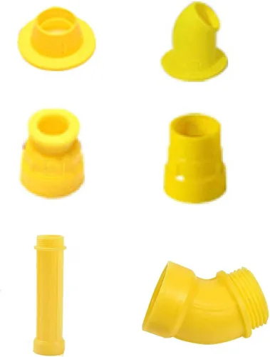 Miniatura 14 de Kit de herramientas de boquilla de goma integrado universal, juego de acabado de calafateo fácil, boquilla de goma para calafatear (juego D)