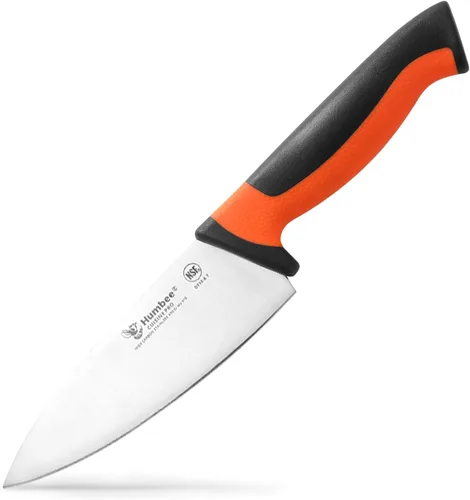 Miniatura 10 de Cuchillo de chef de 12 pulgadas, hoja de acero inoxidable de alto carbono certificada NSF – Mango ergonómico codificado por colores, cuchillo