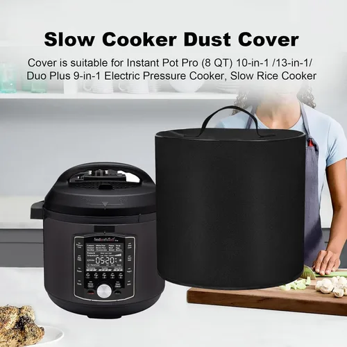 Miniatura 5 de Cubierta antipolvo para olla a presión, fundas para olla de cocción lenta, resistente al agua, para Instant Pot Pro (8 cuartos de galón) 10 en 1/13