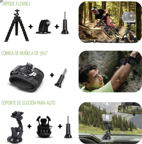 Miniatura 2 de GoPro HERO12 (Hero 12) Black - Cámara de acción impermeable con video HDR 5.3K, fotos de 27 MP, sensor de imagen de 1/1.9", transmisión en vivo