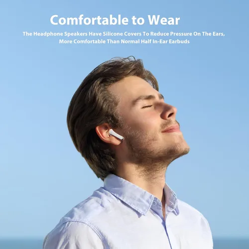 Miniatura 7 de Auriculares inalámbricos para Samsung S25 Ultra S26 S24 S23 Fe S22+, 5.3 auriculares Bluetooth con aislamiento de ruido con micrófono táctil HiFi